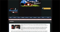 Desktop Screenshot of baseballwebsites.com