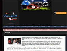 Tablet Screenshot of baseballwebsites.com